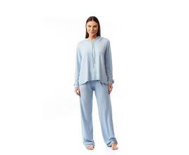 Pijama Jogê Jogging Com Capuz Tecno Cashemere Olivia