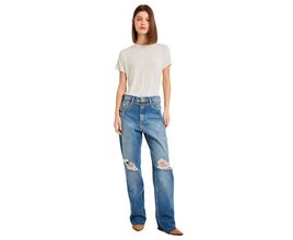 Calça Jeans Mini Wide Leg Mila Rasgo Reversa