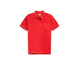 Camisa Polo Reserva Manga Curta Atoalhada Lisa Com Bolso