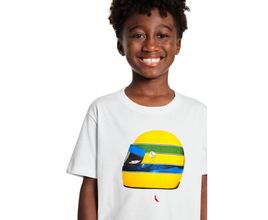 Camiseta Reserva Mini Pica Pau Capacete Senna