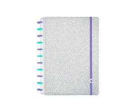 Caderno Inteligente Lets Glitter Silver 2.0