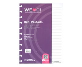 Refil Pautado para Caderno Inteligente 90g