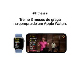 Apple Watch Series 9 (GPS 41 mm) Caixa Rosa de Alumínio com Pulseira Esportiva Rosa-clara - P/M