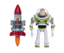 Boneco Buzz Lightyear Com Som Foguete Toy Story