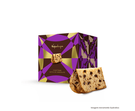 Panettone com Gotas de Chocolate 550G - Kopenhagen