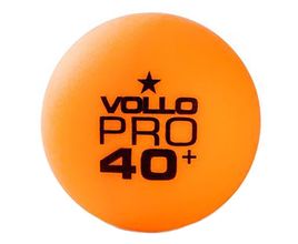 Bola Tênis de Mesa Vollo 1 Estrela Pro 40+ Unissex