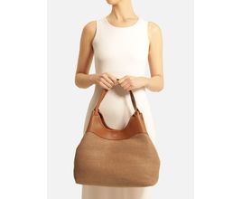 Bolsa Shopping Marrom Natural Grande - Arezzo