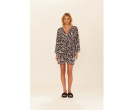 Vestido Kaftan New Equilibrio Iposa - Blue Man