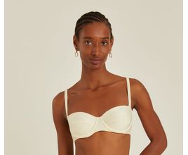 Top Meia Taça Retro Off White - Lenny Niemeyer