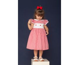 Vestido Infantil Coração