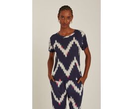 Blusa Quadri Chevron - Lenny Niemeyer