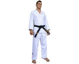 Kimono Judo Unissex Shinai Reforçado Branco