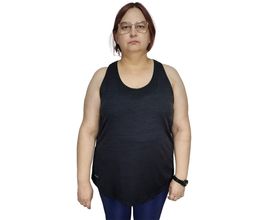 Regata Kanxa Mescla Ice Plus Size Feminina