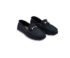 Mocassim Infantil Masculino Couro Bridão Toodler - Amendoa