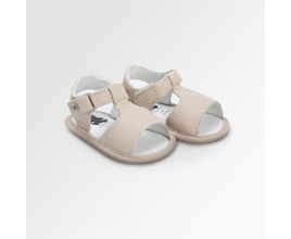 Sandália De Bebê Masculina Couro Plume - Off White