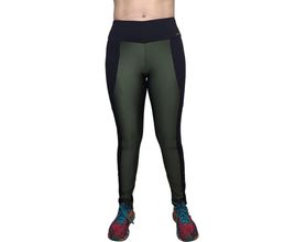 Legging Selene Com Recorte e Tule Feminina