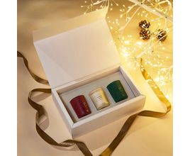 Kit Com 3 Velas Perfumadas Printemps Christmas 50g - Trousseau