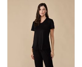 Blusa Em Algodão Pima Artica - Trousseau