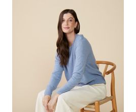 Sweater Feminino Em Cashmere Camille - Trousseau