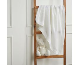 Manta Infantil Em Tricot Nature - Trousseau