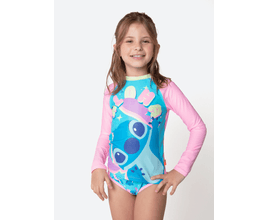 Conjunto Camiseta e Calcinha Menina Stitch - Puket