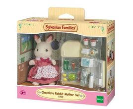 Sylvanian Families - Mãe Coelho Chocolate E Geladeira