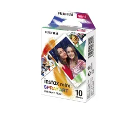 Filme Fujifilm Instax com 10 Spray Art