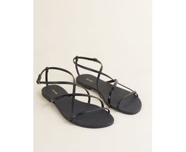 Rasteira Croco Tiras Finas