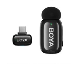 Microfone de Lapela Simples USB-C Boya Mini