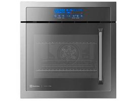 Forno Elétrico de Embutir Electrolux Vidro Espelhado com Frame com 80 Litros, Grill e Painel Touch Inox - OE9XT