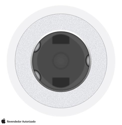 Adaptador Lightning para Fone de Ouvido de iPhone e iPad Branco - Apple - MMX62BZ/A