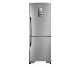 Refrigerador Bottom Freezer Panasonic de 02 Portas Frost Free com 425 Litros e Painel Easy Touch Aço Escovado - BB53