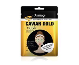 Máscara Facial Dermage Hidratante Caviar Gold Mask 10g