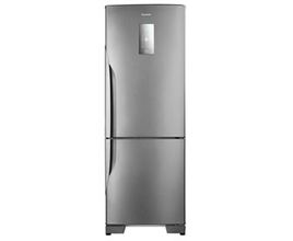 Refrigerador Bottom Freezer Inverter Panasonic de 02 Portas Frost Free com 480 Litros Aço Escovado - NR-BB71PVFX