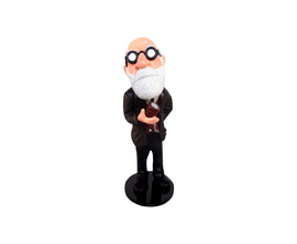 Boneco Miniatura Papel Craft Freud Único