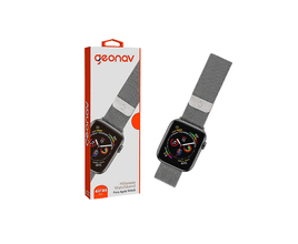 Pulseira para Apple Watch Geonav Milanese/Metal 42/44/45 Mm