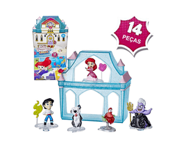 Castelo Disney Hasbro Princesa Ariel e Mini Bonecas