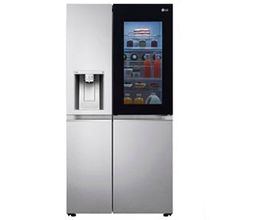 Refrigerador Side By Side LG de 03 Portas Frost Free com 598 Litros InstaView Aço Escovado - GC-X257CSH