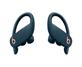 Fone De Ouvido Bluetooth Beats Powerbeats Pro Azul Bateria De Até 9H, Resistente Ao Suor e À Água, Ganchos Ajustáve