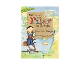 Livro Diário De Pilar Na Grécia