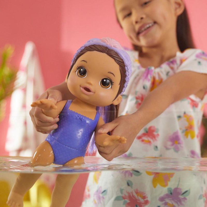 Boneca Baby Alive Glam SPA Dia de Princesa Morena F3565 - Hasbro