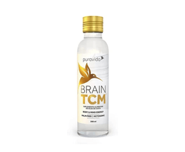 Suplemento Alimentar Puravida Brain TCM Óleo de Coco 300ml