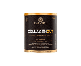 Suplemento Essential Nutrition Collagen Gut Laranja Com Blueberry 400g