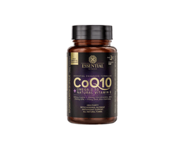 Suplemento Alimentar Essential Nutrition CoQ10 + Ômega 3 TG + Natural Vitamin E 60 Cápsulas