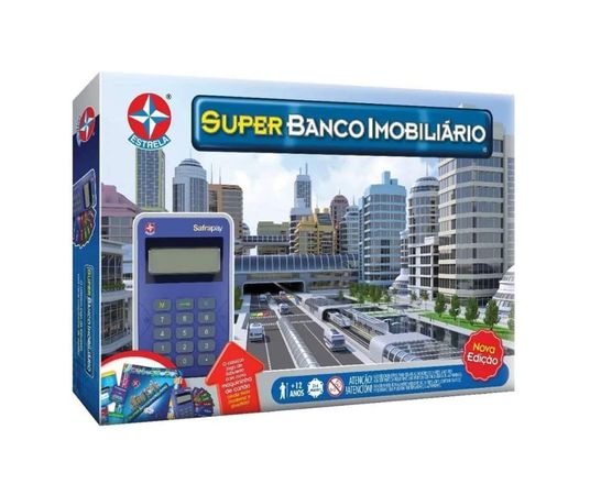 Jogo Estrela Super Banco Imobiliário Nova Edição