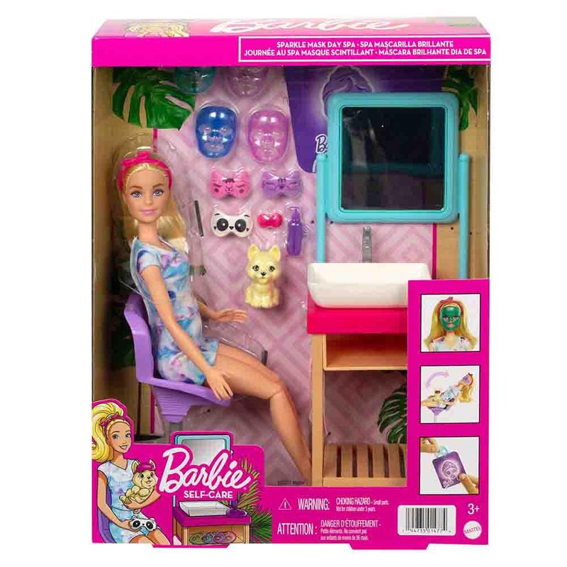 Boneca Barbie Articulada: Feita para Mexer Blusa Azul e Rosa