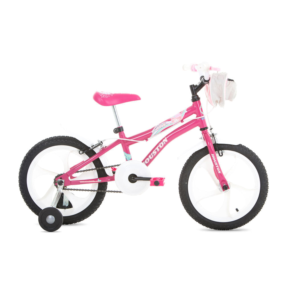 Bicicleta Infantil com Rodinhas - Aro 16 - Princesas Disney - Nathor