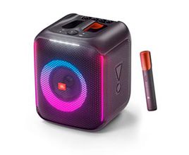 Caixa de Som JBL PartyBox Encore, Show de Luzes, À Prova de Respingos e 100W RMS