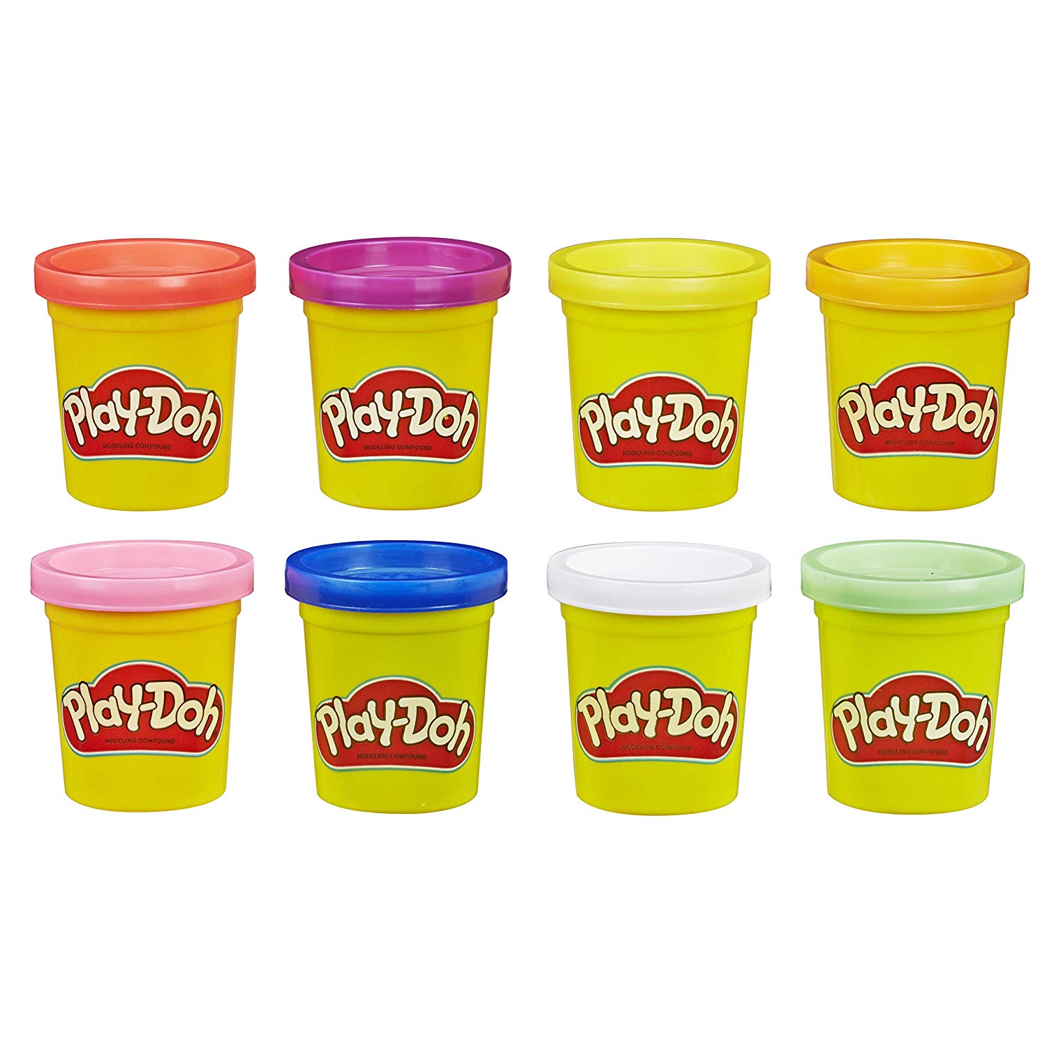 Conjunto De Massinha Play-doh Castelo De Sorvete 6 Potes Play-doh Multicor