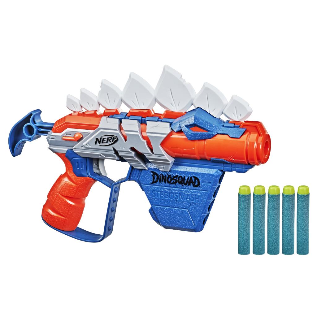 NERF - 3 Armas de brinquedo, lançador de dardo de espum